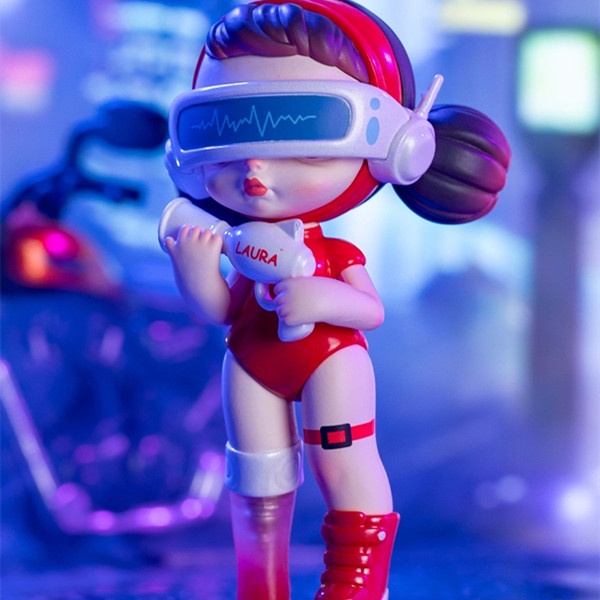 ★Hgtoys★  Búp Bê Đồ Chơi laura Cyberpunk Series Trang Trí Thời Thượng Quà Tặng