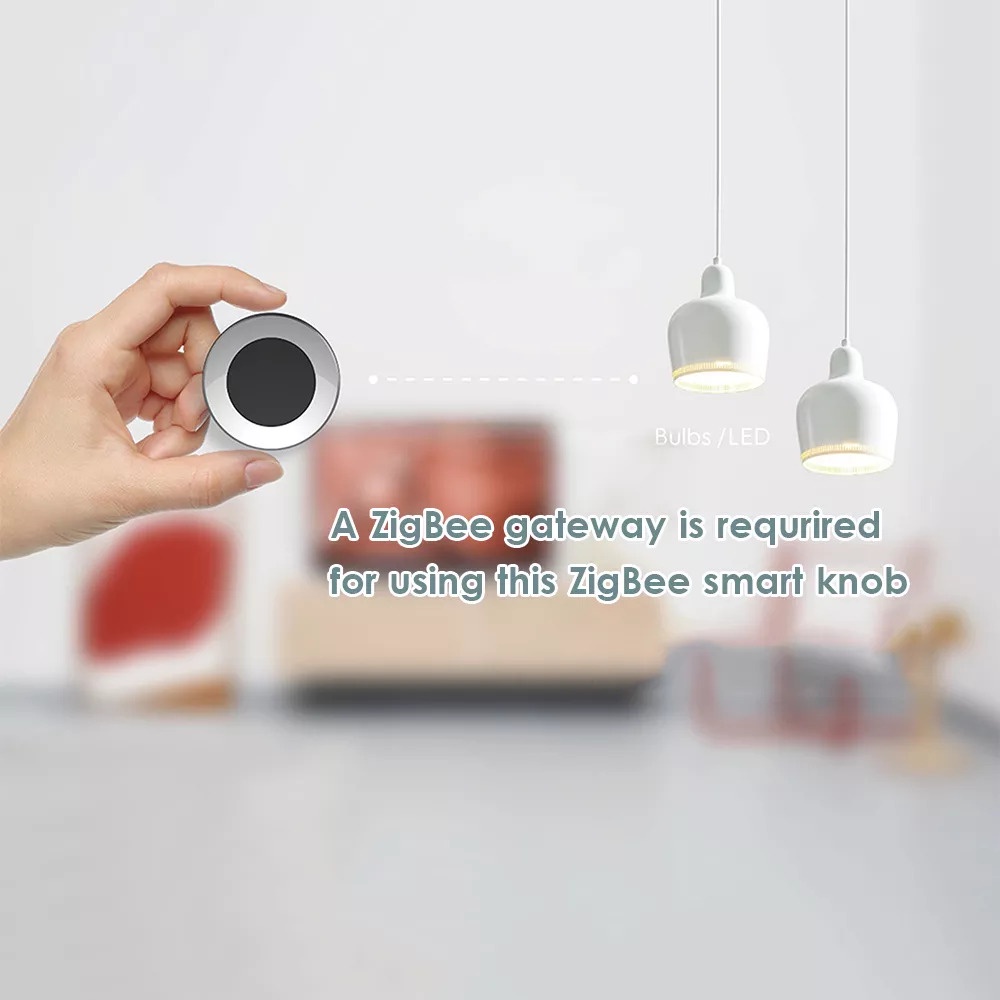Núm Xoay Nút Thông Minh điều khiển Đèn Thông Minh ZigBee Tuya