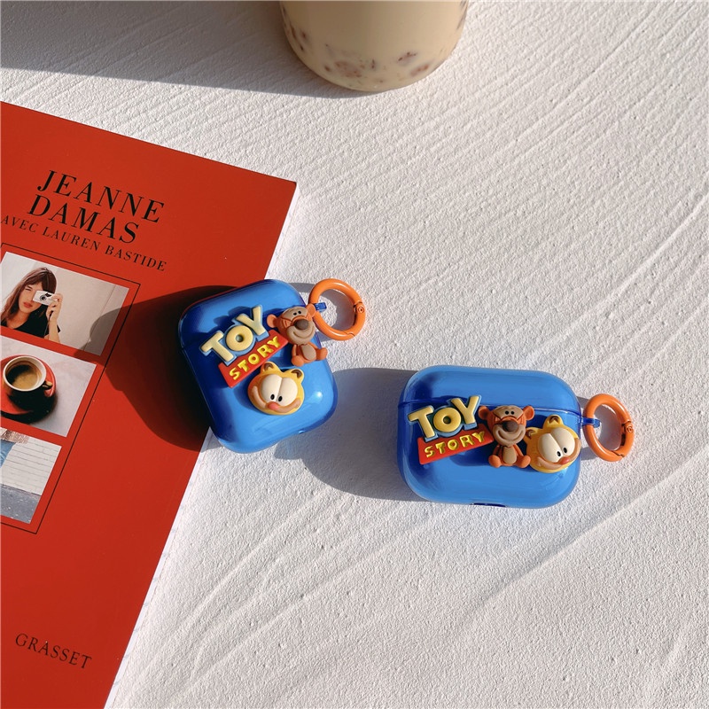 Vỏ bảo vệ tai nghe bluetooth Airpods bằng Sillicone dẻo, ốp Airpods 2/pro cute