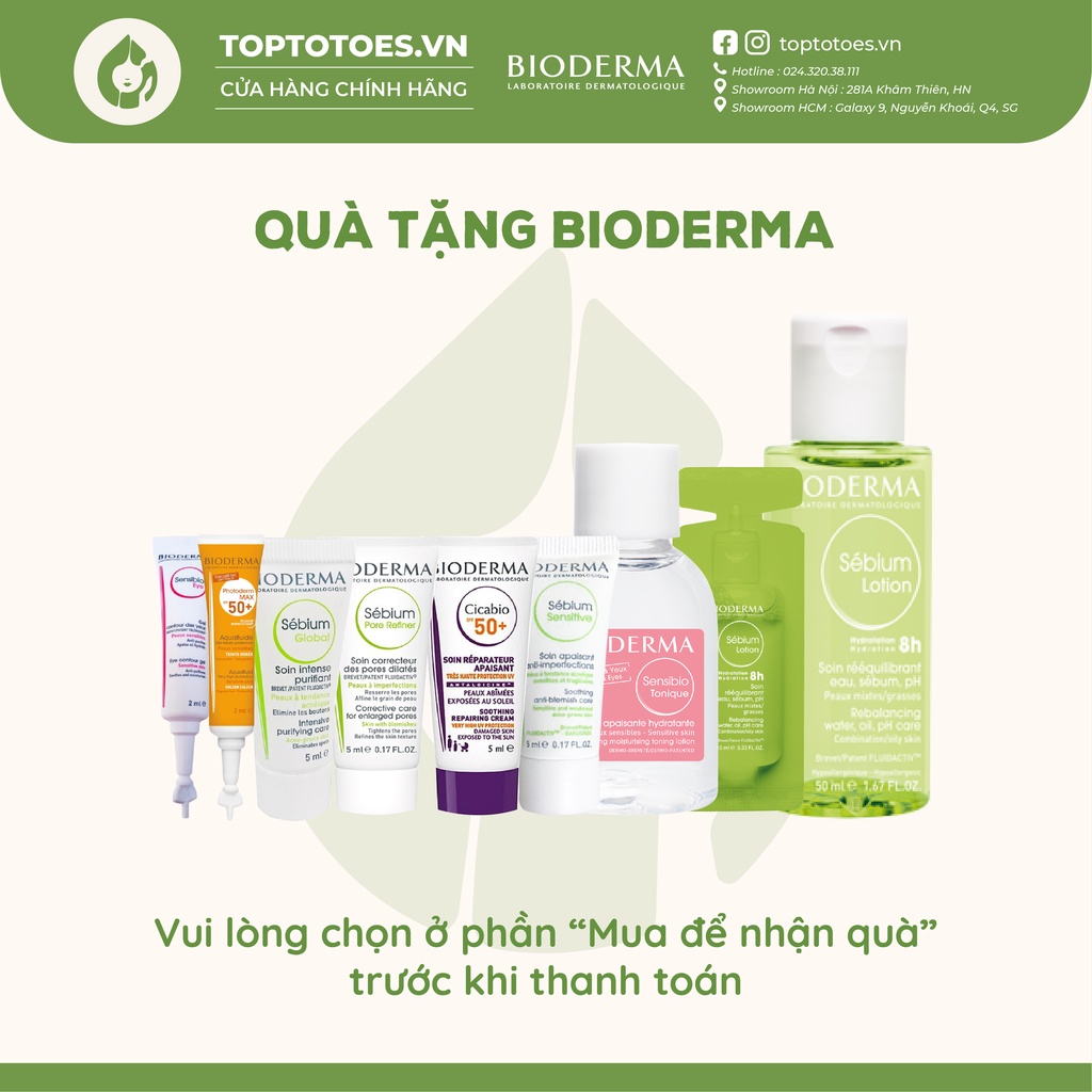 Kem dưỡng Bioderma Sebium [QUÀ TẶNG KÈM ĐƠN HÀNG]