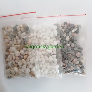 Sỏi Nhiều Màu Làm Mô Hình, Trang Trí Hồ Cá, C