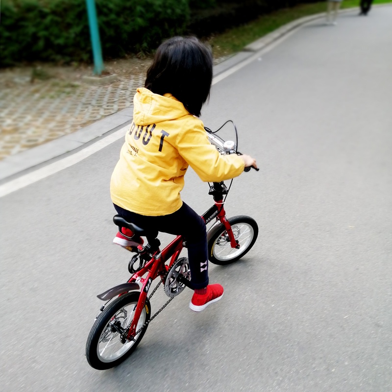 Xe đạp gấp gọn Sanhema 14/16 inch bản full 2 phanh đĩa