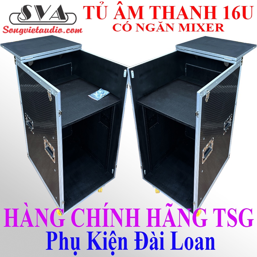 TỦ ÂM THANH 16U VN CÓ NGĂN MIXER PHỤ KIỆN TAIWAN
