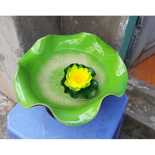 Bộ bát sen để nước tắm phật