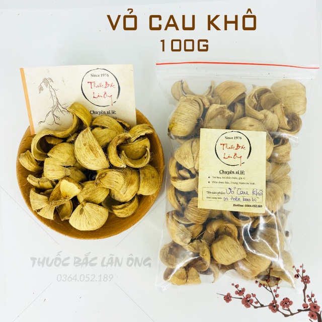 Vỏ Cau Khô 100g