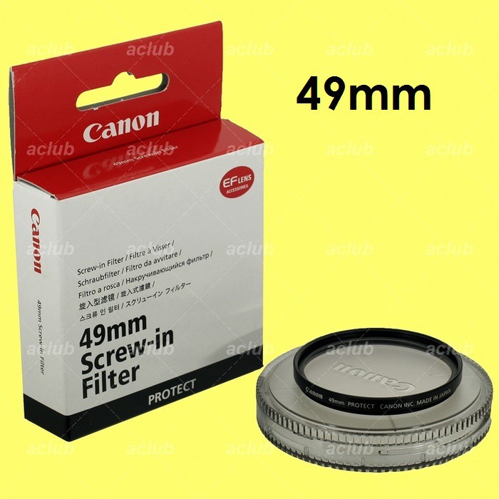 Ống Kính Máy Ảnh Canon 49mm Uv - 49 mm Canon Eos M3 M5 M6 M10 15-45mm