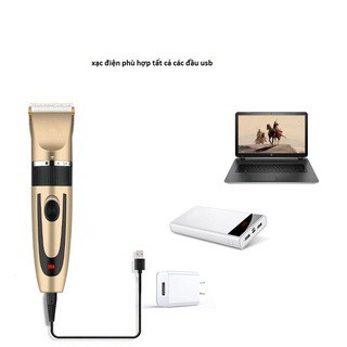 Tông Đơ Cắt Tóc LMD STORE - Đầu Sạc USB - Tặng Kèm 9 Phụ Kiện hair clipper a8