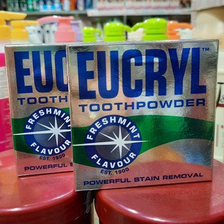 Bột tẩy trắng răng Eucryl 50g (Chính hãng)