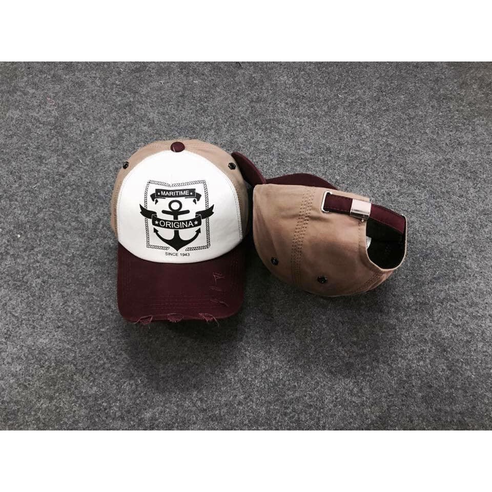 Nón kết/ Mũ lưỡi trai kaki nam nữ style bụi NON0216