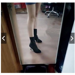 (Order-M) Ulzzang Boot len cao cổ gót đũa M056