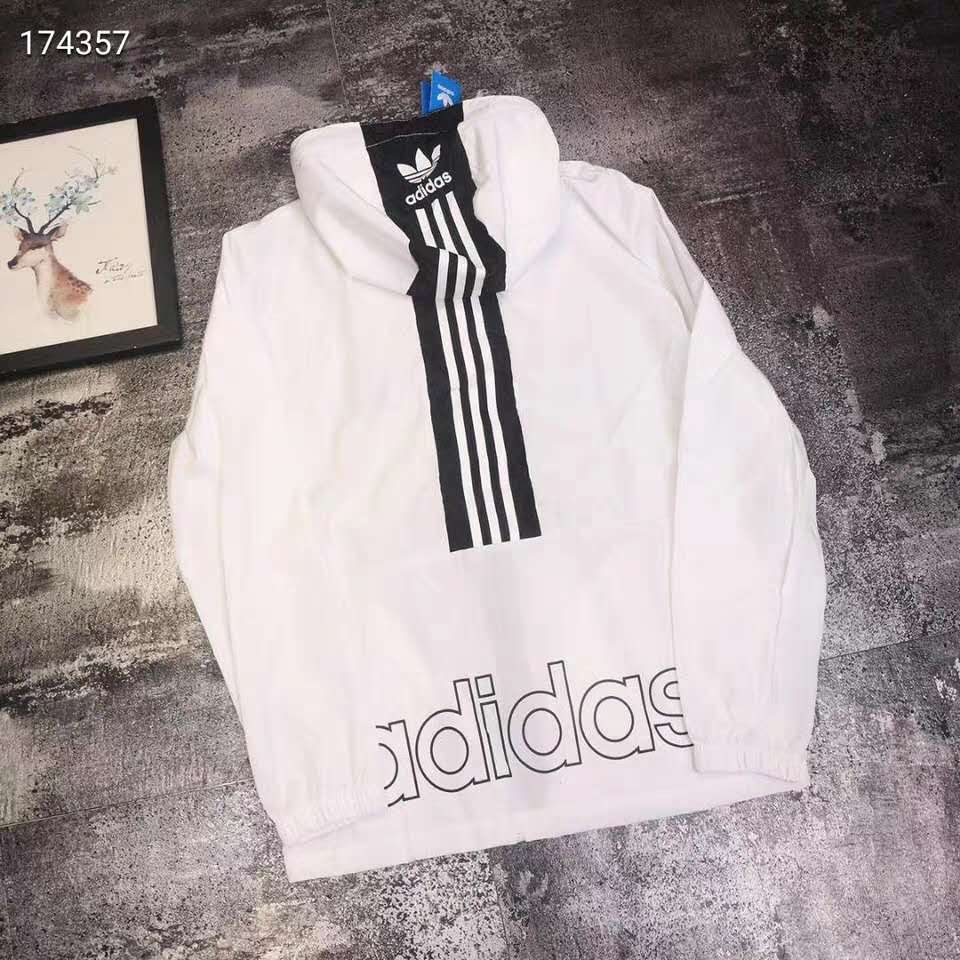 ADIDAS Áo Khoác Chống Nắng Thoáng Khí Có Mũ Trùm Tiện Lợi Dành Cho Nam Và Nữ | BigBuy360 - bigbuy360.vn