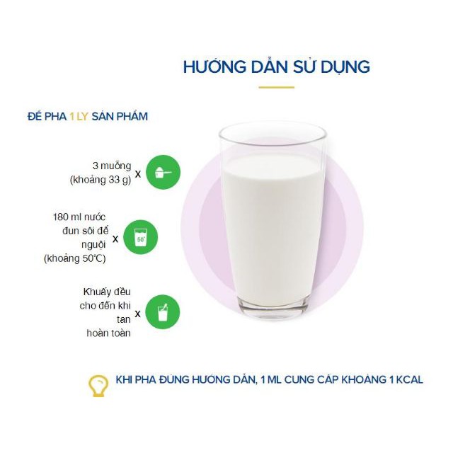 Sữa Canxi pro 900g ngăn ngừa loãng xương ( VINAMILK)