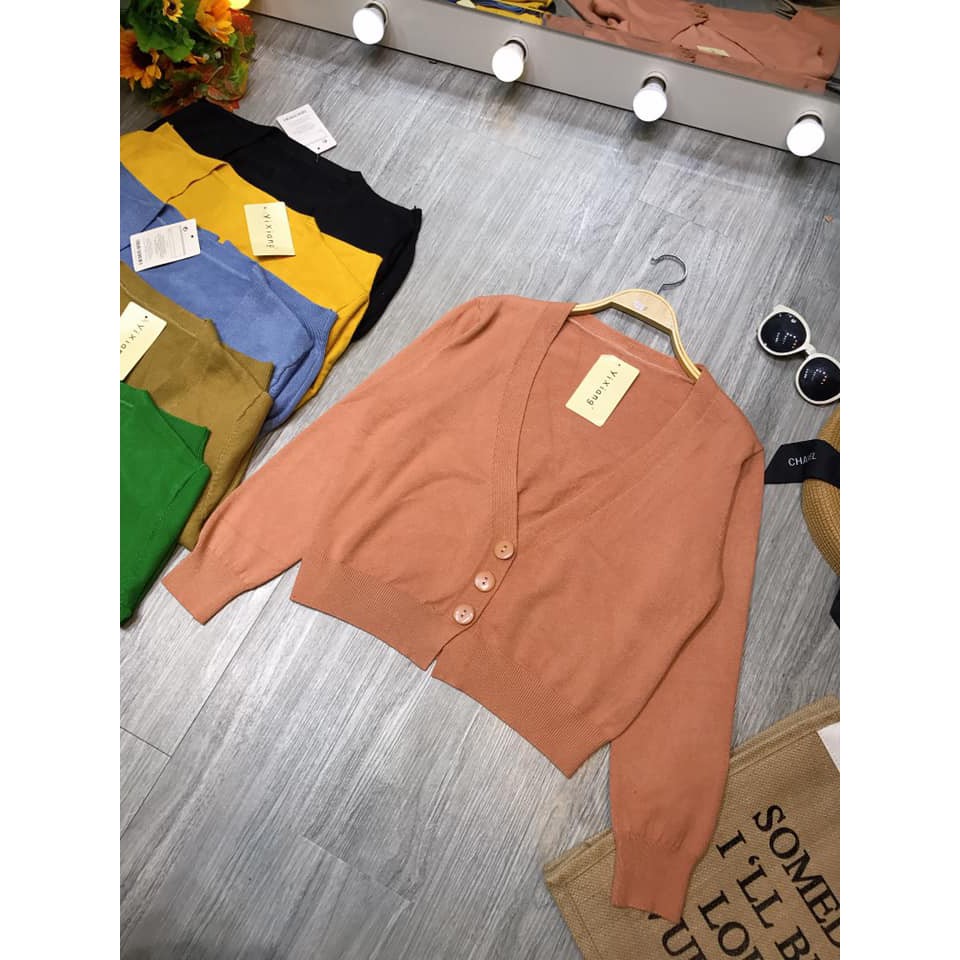 Áo cadigan len mịn xịn sò (kèm ảnh thật,video) | BigBuy360 - bigbuy360.vn