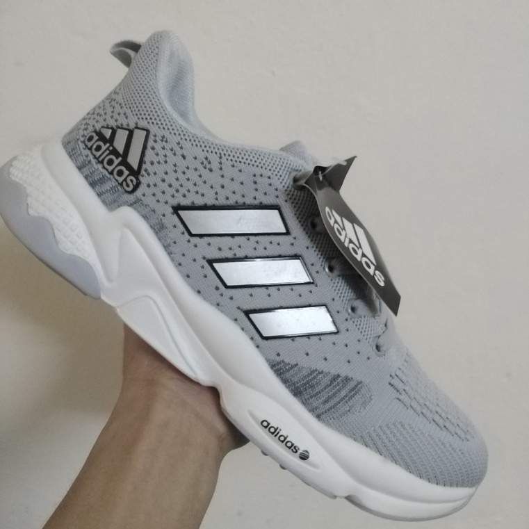 Giày thể thao nam Adidas Falcon màu xám 💥 Giày chạy bộ tập gym siêu nhẹ thời trang cao cấp Full Box