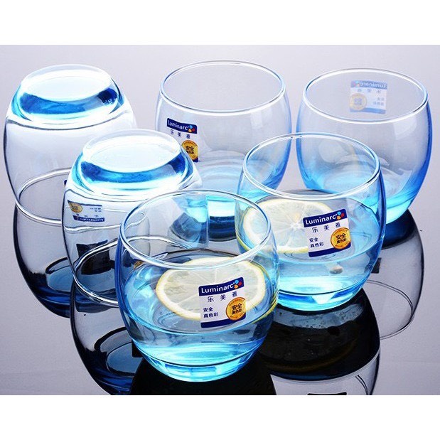Cốc Thủy tinh Cao Cấp Chính Hãng Luminarc 320ml Trơn (Bộ 6 cốc trơn - Nhận in logo theo yêu cầu)
