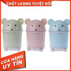 Hộp Đựng Rác Mini Để Bàn Hình Gấu hình mèo hình kitty siêu đáng yêu