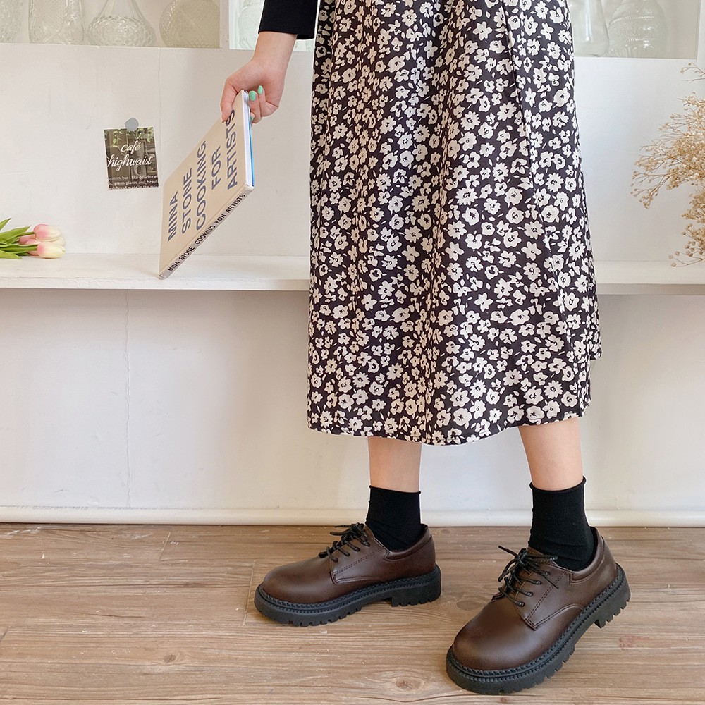 Giày da thời trang trẻ trung dễ phối đồ cho nữ | BigBuy360 - bigbuy360.vn