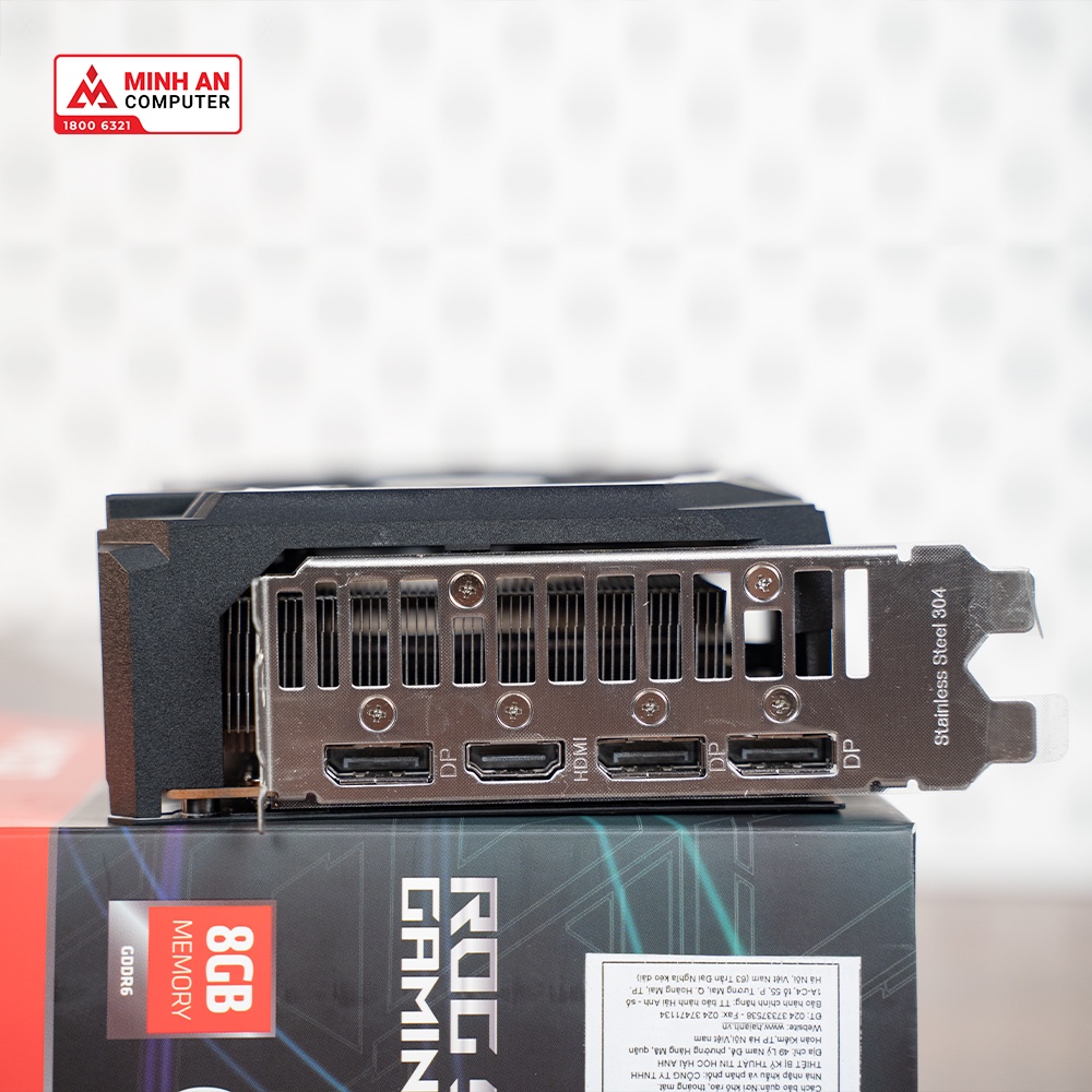 VGA Asus Radeon RX 6600 XT OC 8GB (DUALRX6600XTO8G) Hàng chính hãng