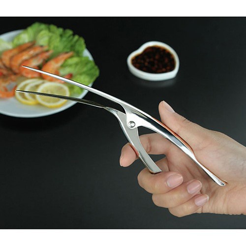 Dụng Cụ Bóc Vỏ Tôm Inox Tiện Lợi - Siêu Nhanh