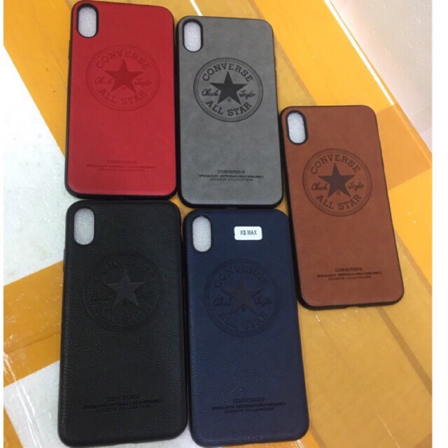Ốp lưng giả da Converse có đủ mã máy từ Iphone 6 đến Iphone 11ProMax
