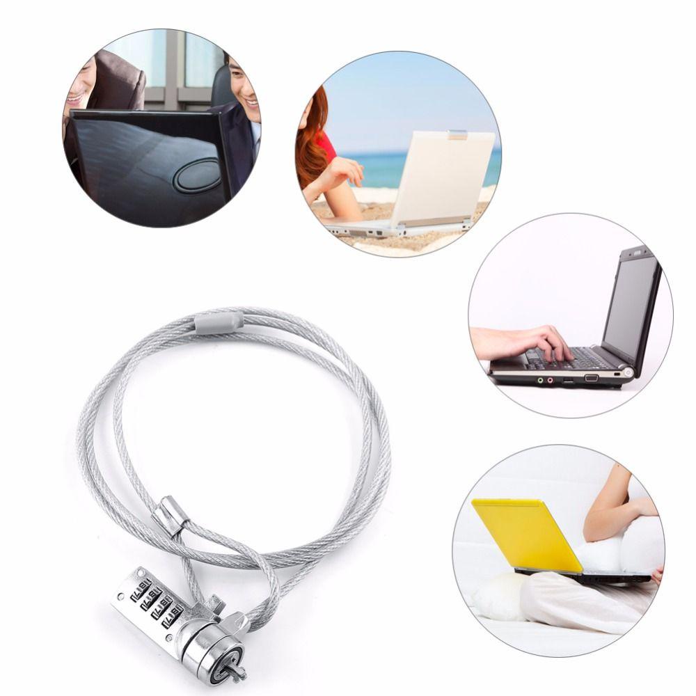 Wttle Ổ Khóa Dây Chất Lượng Cao Kết Hợp Với Laptop PC