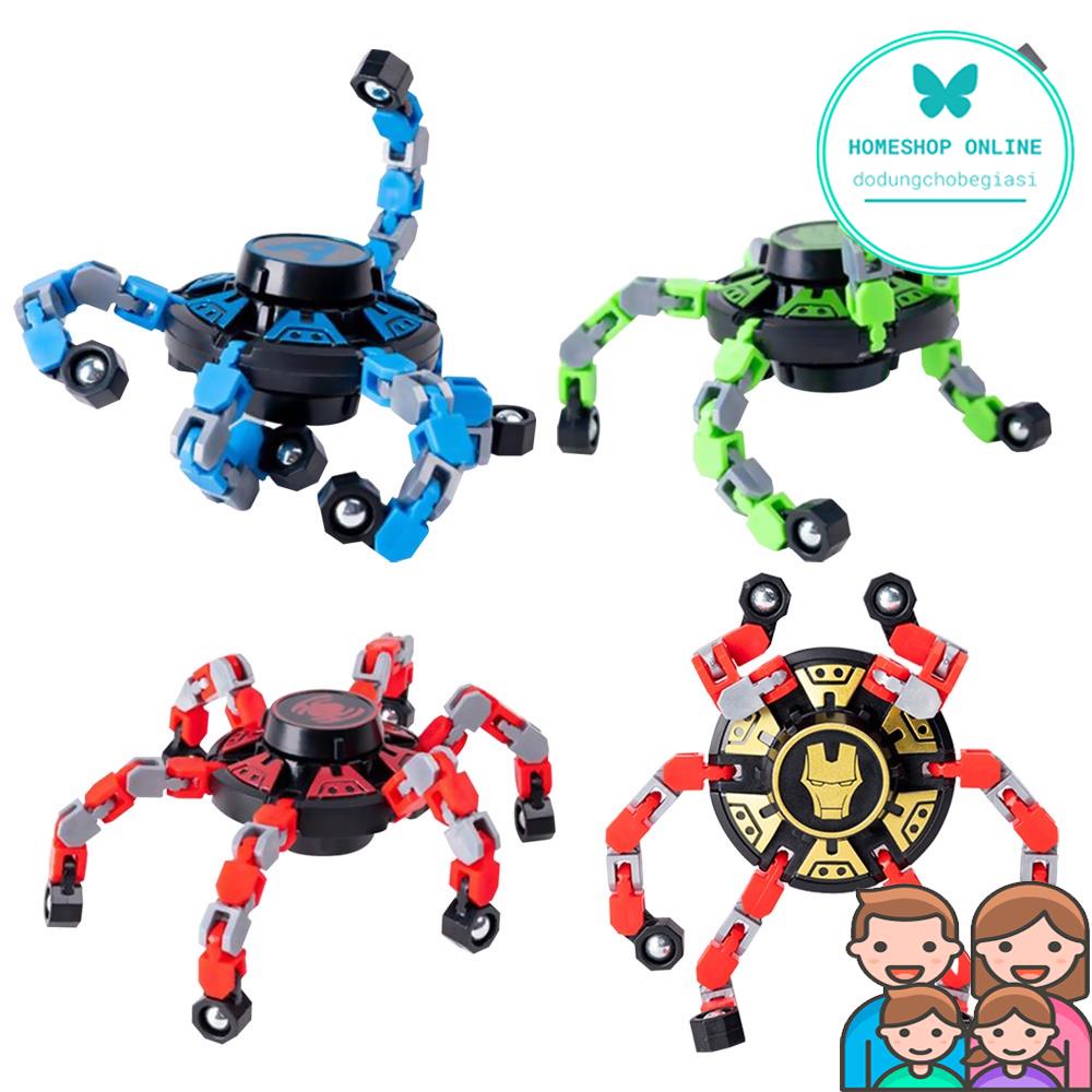 Con Quay Đồ Chơi Spinner Robot Biến Hình Gấp Ra Thu Nhỏ Thông Minh Cho Bé Fidget Spinner DIY Toy HOME SHOP ONLINE