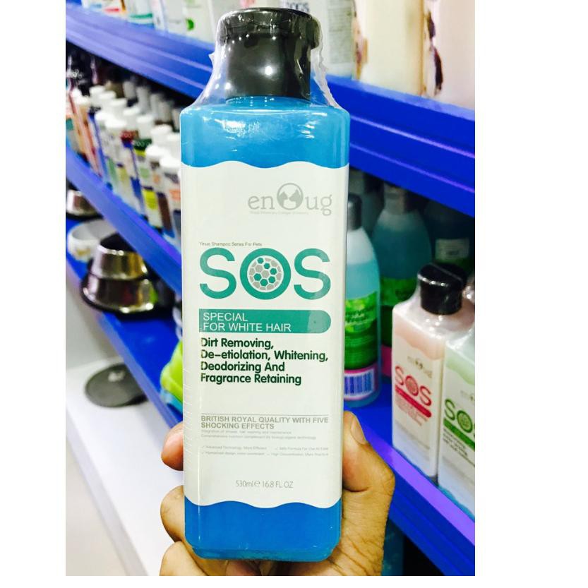 Dầu Tắm Chó Mèo SOS 530ml Đủ Các Màu