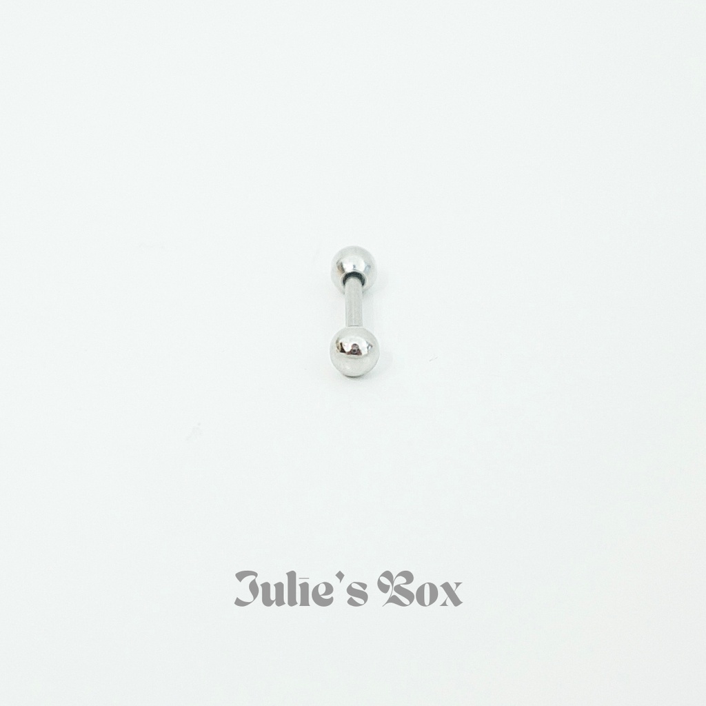 [COMBO] Tiết Kiệm 10-15K Set Khuyên Tai Nam Titan Unisex Không Đen Không Ngứa Không Gỉ Sét Không Dị Ứng julies box