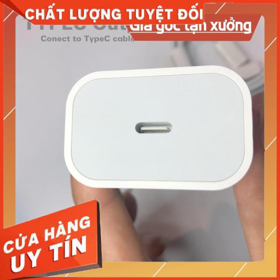 [PD 20W] BỘ CỦ CÁP SẠC NHANH IPHONE X, Xs, XSmax, 11, 11pro, promax  12 12Pro max Công Nghệ Sạc Apple không loạn cảm ứng