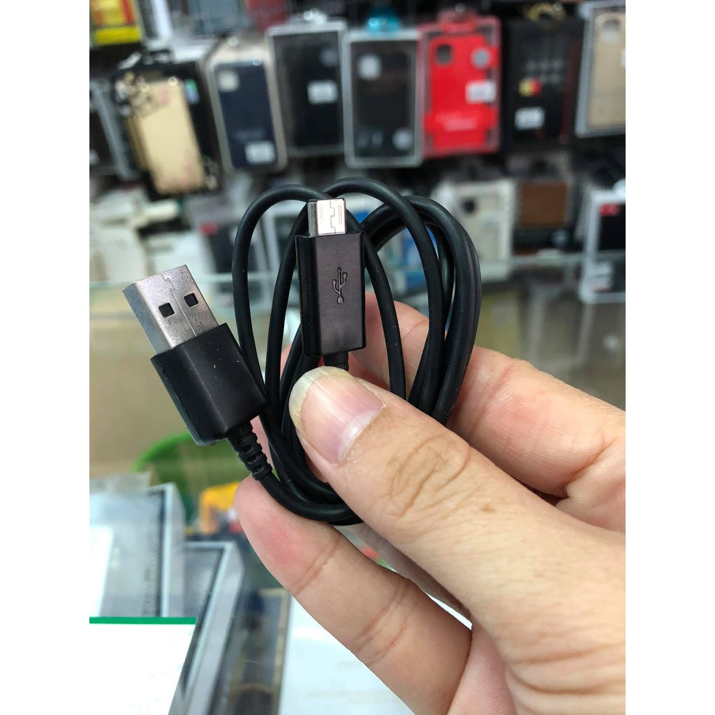 Dây Cáp Sạc Samsung Galaxy Chuẩn Micro USB Đầu Nhỏ Chính Hãng