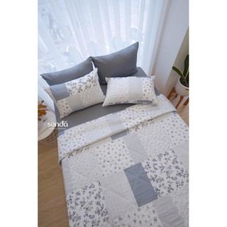 Bộ drap gối chăn ( mền) 100% cotton lụa hàn quốc