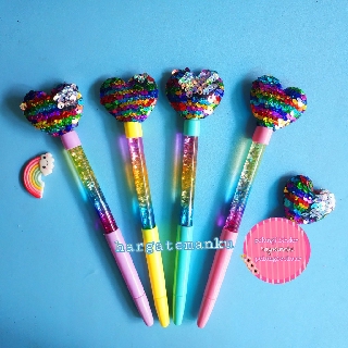 Bút Tình Yêu Sequins