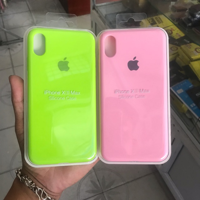 Ốp lưng iPhone X/XS/XSMAX silicone case chính hãng apple