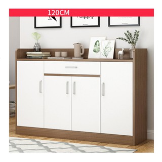 Tủ giày gỗ chống thấm nước dài 1m2, tủ giày đẹp có ngăn kéo TUR011