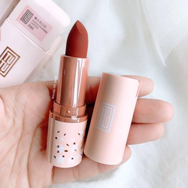 Son Sáp TuTu Sakura Flower 🌸 Lipstick Phiên Bản