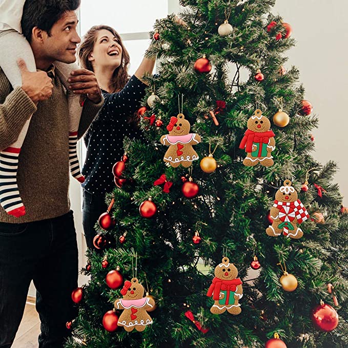 Bộ phụ kiện dây treo trang trí cây thông noel đẹp mắt