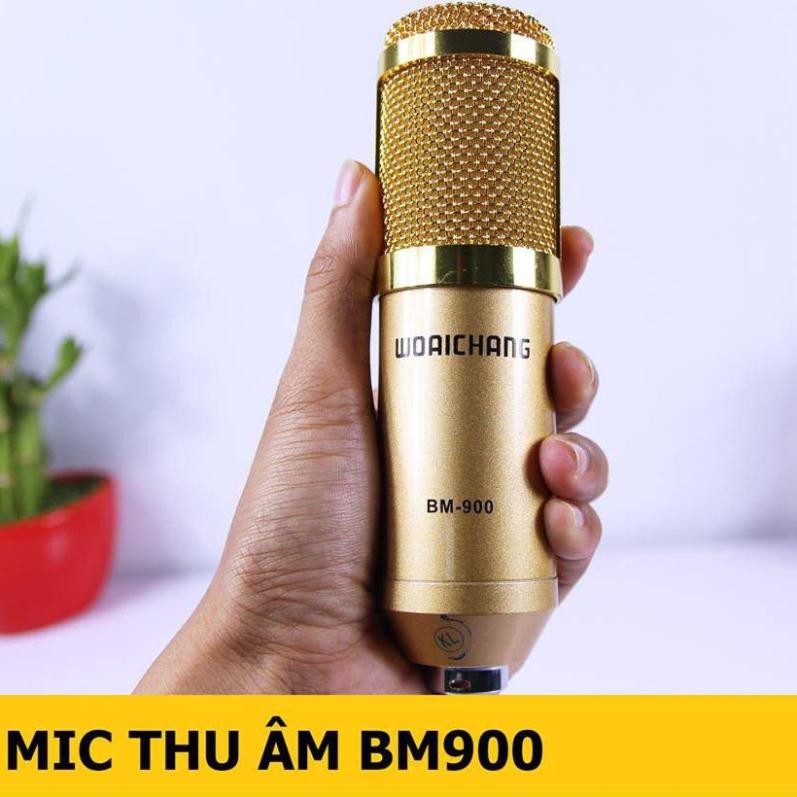 Mic thu âm karaoke live stream BM900 chính hãng chất lượng siêu hay