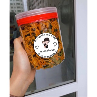 Khô gà lá chanh cay 200g