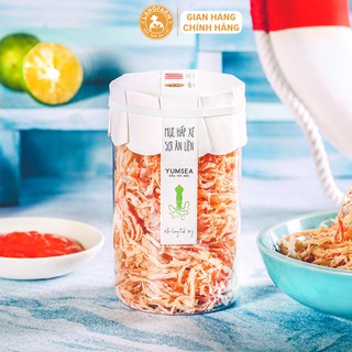 Mực hấp xé sợi ăn liền L'angfarm, Yumsea không cần chế biến.