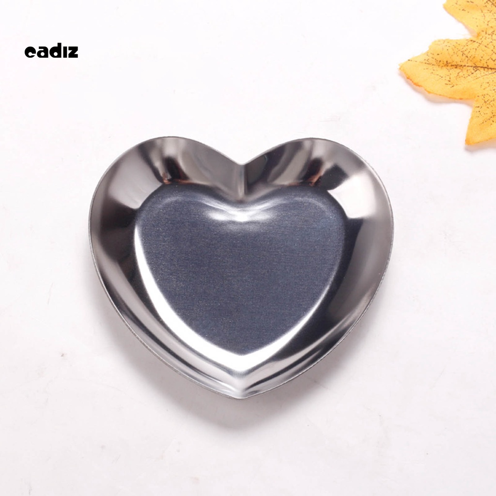 [Hàng mới về] Khay đựng màu sơn móng tay hình trái tim màu sắc tối giản có thể tái sử dụng