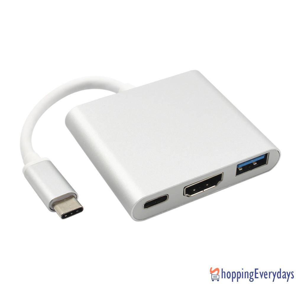 Bộ Chuyển Đổi Type C Sang 4k Hdmi-Compatible Usb 3.0 Usb-C 3.1