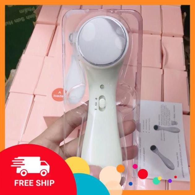 [FreeShip]  Máy massage ion cầm tay dưỡng trắng da bản full