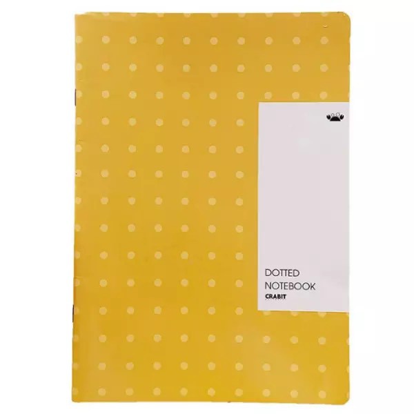 [Mã BMINCU50 giảm 50K đơn 250K] Dotted Notebook - Vở kẻ chấm bi Crabit