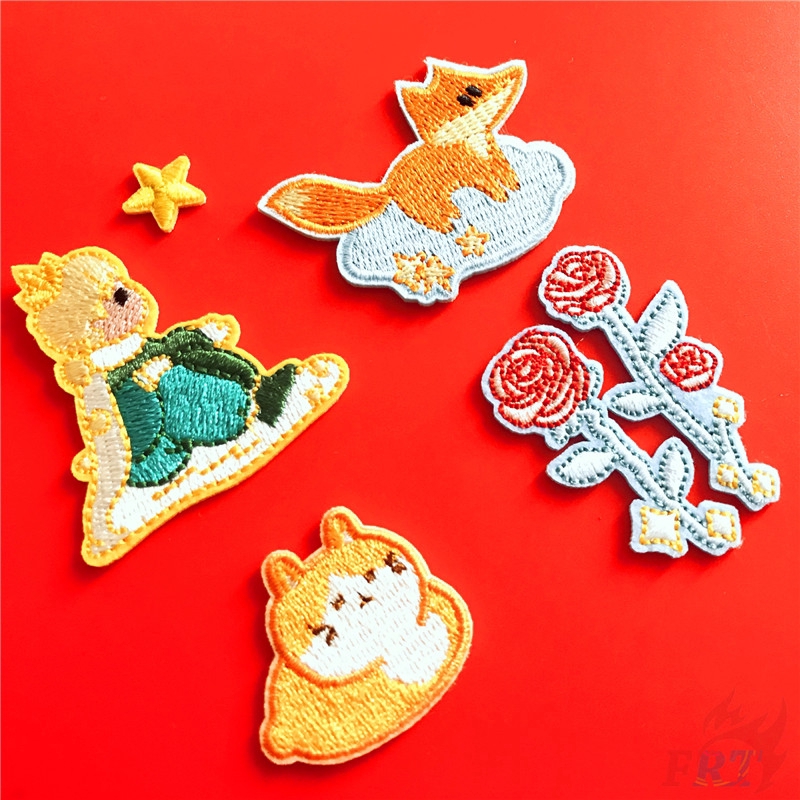 Huy Hiệu Ủi Thêu Họa Tiết Hoạt Hình Dễ Thương