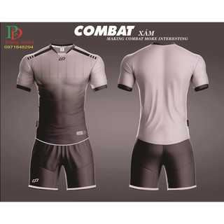 áo bóng đá không logo combat