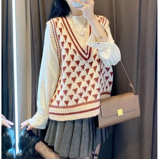 [🌀Sẵn] Áo Len Ghi Lê Nữ