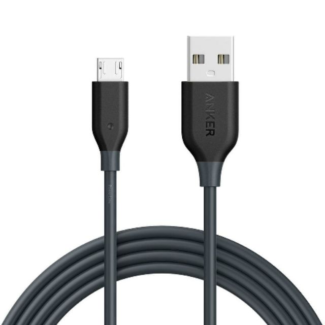 Cap sạc Anker PowerLine Micro USB 0.9m (Đen)