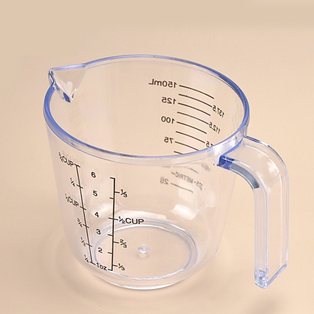Ca, Ly Đong Chia Vạch Định Lượng 150ml Và 300ml