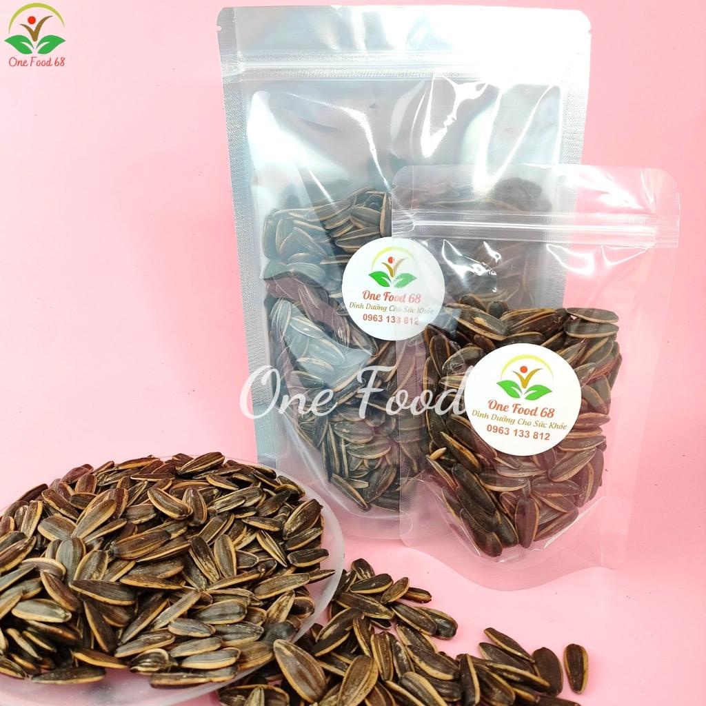 300G Hạt Huớng Dương Nguyên Vị, Vị Mộc, Huớng Dương Tẩm Vị Dừa, Caramen, Óc Chó Gói To, Onefood68