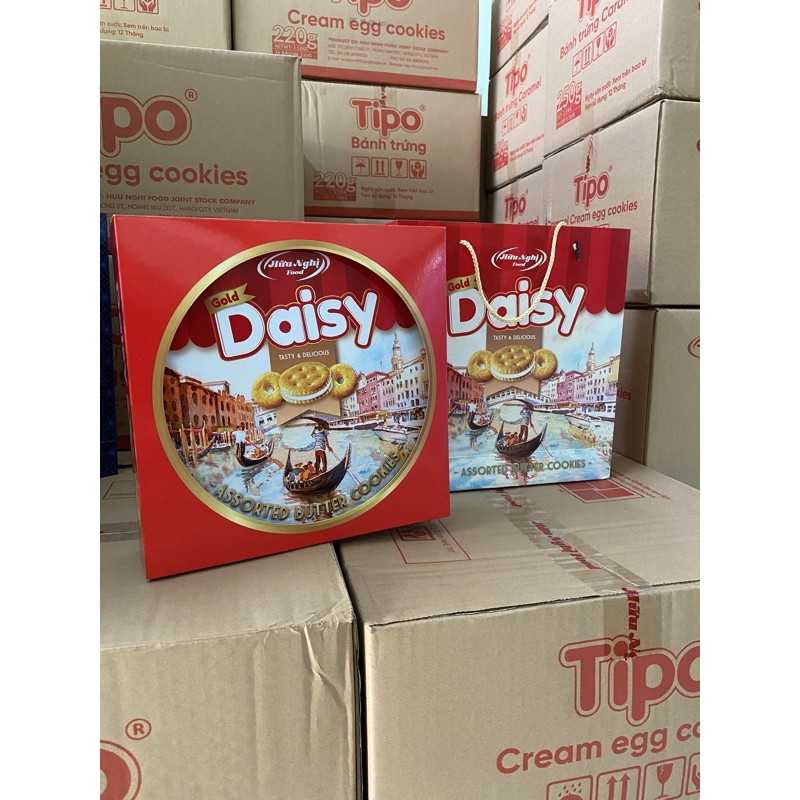 Bánh hộp thiếc Gold Daisy